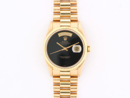 Rolex Day-Date '18238' w/ Onyx Dial
